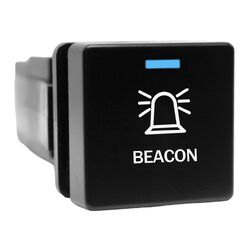 Hulk 4x4 Switch Push Button On/Off 12V Beacon T/S Isuzu D-Max, MU-X, BT-50 2020 On