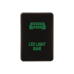 Push Button Switch For Late Toyota For Lightbar For Green