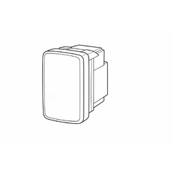 Hulk 4x4 Switch Push Button Off/ Mom On Horn to suit Prado 150 Series 2017 On Blue Illum