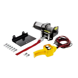 Hulk 4x4 Electric Atv Winch 1500Lbs 12V Steel Cable Ip55 Rating