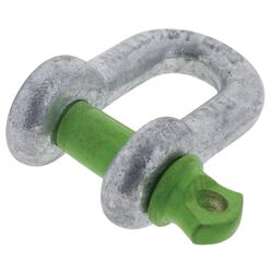 Hulk 4x4 Pkt 2 D Shackle 8Mm Rated To 750Kg Galvanised Drop Forged