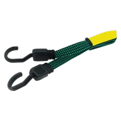 Hulk 4x4 Fat Bungee 60Cm Green Non Scratch Hooks