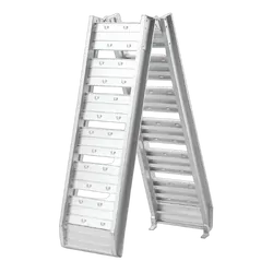 Hulk 4x4 Motorcycle Ramp 200Kg Each 1.82M Aluminium Folds Flat