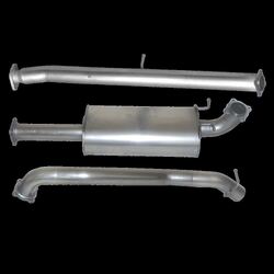 Hulk 4x4 Exhaust Kit To Suit Ford Ranger Mazda Bt50 2Wd 4Wd 3.2L 09/2016>