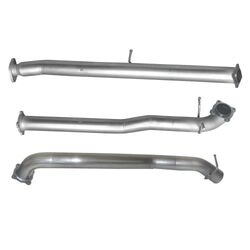 Hulk 4x4 Exhaust Kit To Suit Ford Ranger Pxii 3.2L 8/2016> No Muffler