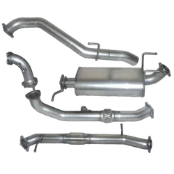 Hulk 4x4 Exhaust Kit To Suit Bt50/ Ford Ranger 3.0L Pj-Pk 2006-2010 S/Steel