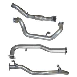 Hulk 4x4 Exhaust Kit To Suit Toyota Land Cruiser 79 Series 4.5L V8 2 Dr Cab Chassis