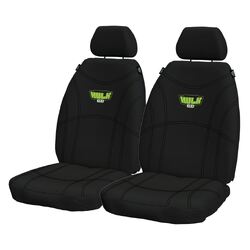 Hulk 4x4 Universal Neoprene Seat Cover Black Fronts