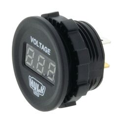 Hulk 4x4 Voltmeter 5-30V Dc Green Led 29Mm Dia