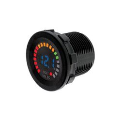 DC Voltmeter With Coloured Indicator