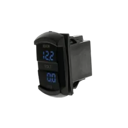 Switch Size Dual Voltmeter