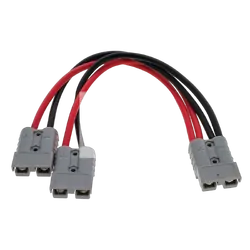 Hulk 4x4 Anderson - 2Xanderson Plug 50A Parallel Cable Assy 300Mm Lng