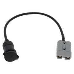 Hulk 4x4 Anderson Plug 50A - Acc Socket Cable Assy 300Mm Long