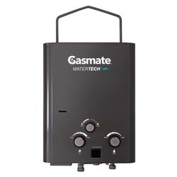 Gasmate Water-Tech 5L Water Heater with Pump & Shower Attachments