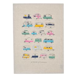 Van Go Collections Tea Towel  The Iconic Collection  A World of Caravans
