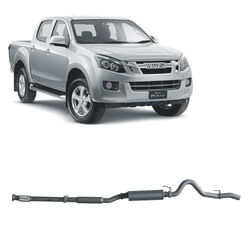 Redback 4x4 Exhaust System for Isuzu D-MAX (2016 - 06/2020)