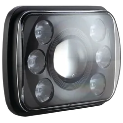 Ignite Led Head Light - Rectangle 7" X 5" Inch Black