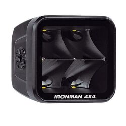 Ironman 4X4 20W Bright Cube Spot Beam LED Cube Light - 70 x 64mm (each) - Clear