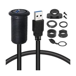 Flush Mount Single Usb (90Cm / 3Ft)