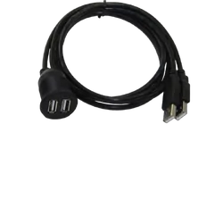 Flush Mount Dual Usb (1.8Mtr / 6Ft)