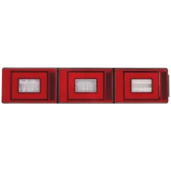 Ignite Zeon Led Jumbo Triple Comb Lamp Stop/Tail/Indicator Lamp 10-30V 0.5M Cable Horizontal/Vertical Mount