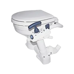 Jabsco 3000 Twist 'N' Lock Manual Marine Toilet - Large Compact Bowl