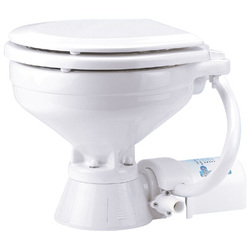 Jabsco Standard Electric Toilet - Standard Compact Bowl 12v
