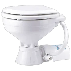 Jabsco Standard Electric Toilet - Standard Compact Bowl 12v