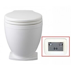 Jabsco Lite-Flush Toilet Salt Water Flush With Control Panel 12v