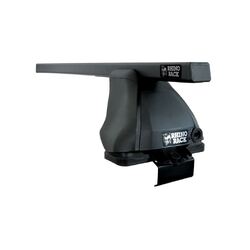 Rhino Rack Euro 2500 Black 2 Bar Roof Rack For Audi A3 8Pa (Incl. S3) 5Dr Hatch 03/05 To 04/13