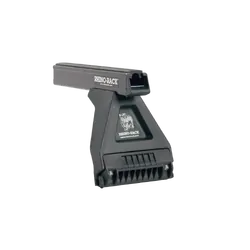 Rhino Rack Heavy Duty Rl150 Black 2 Bar Roof Rack For Mahindra Pikup 4Dr Ute Double Cab 06/07 On