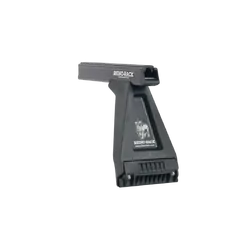 Rhino Rack Heavy Duty Rl210 Black 3 Bar Roof Rack For Toyota Landcruiser 78 Series 2Dr 4Wd Troop Carrier 01/99 To 02/07