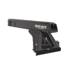 Rhino Rack Heavy Duty Rltf Black 4 Bar Roof Rack For Volkswagen Multivan Gen6 2Dr Van Swb 12/15 On