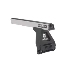 Rhino Rack Heavy Duty Rl150 Silver 2 Bar Roof Rack For Ford F150 8Th Gen 4Dr Ute 02/86 To 02/90