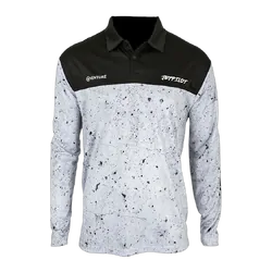 Jetpilot Mens Venture LS Fishing Polo Grey