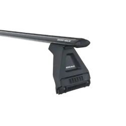 Rhino Rack Vortex Rl150 Black 2 Bar Roof Rack For Toyota 4 Runner Gen1 4Dr 4Wd 07/84 To 10/89