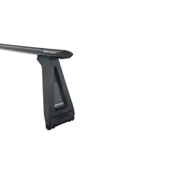 Rhino Rack Vortex Rl280 Black 2 Bar Roof Rack For Suzuki Sierra 2Dr Wagon High Roof 01/85 To 01/90