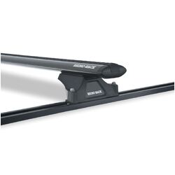 Rhino Rack Vortex Rltp Trackmount Black 2 Bar Roof Rack For Land Rover Discovery 3 & 4, 5Dr 4Wd 04/05 To 06/17