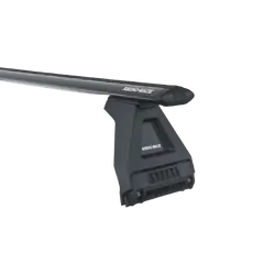 Rhino Rack Vortex Rl150 Black 2 Bar Roof Rack For Land Rover Range Rover 4Dr 4Wd 05/72 To 04/95