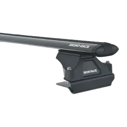 Rhino Rack Vortex Rltp Black 2 Bar Roof Rack For Renault Master X62 L2H2 2Dr Van 10/11 On