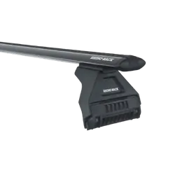 Rhino Rack Vortex Rl110 Black 2 Bar Roof Rack For Mercedes Benz Sprinter W901-W905 2Dr Van Low Roof 02/98 To 10/06