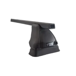 Rhino Rack Euro 2500 Black 2 Bar Fmp Roof Rack For BMW 3 Series Gt F34 4Dr Hatch 13 To 18