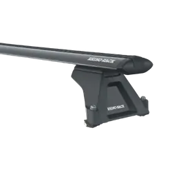 Rhino Rack Vortex Rltf Black 1 Bar Roof Rack For Mercedes Benz Sprinter Ncv3 (Incl. Extra Long) 2Dr Van Lwb (High Roof) 11/06 On