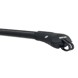 Rhino Rack Vortex Stealthbar Black 2 Bar Roof Rack For BMW X7 (Incl. X7 M) G07 5Dr Suv With Elevated Rails 05/19 On