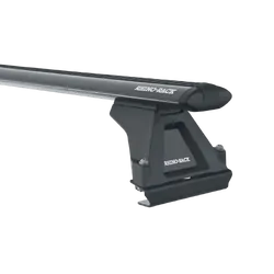 Rhino Rack Vortex RLTF Black 1 Bar Roof Rack to suit ISUZU N-Series 2dr Truck Stepped Roof 86 to