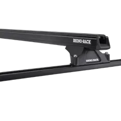 Rhino Rack Heavy Duty Rltp Trackmount Black 2 Bar Roof Rack For Toyota Lexcen 4Dr Wagon 01/89 To 01/97