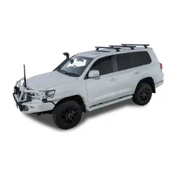 Rhino Rack Heavy Duty Rch Black 3 Bar Roof Rack For Toyota Landcruiser 200 Series 5Dr 4Wd 07 To 21