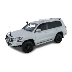 Rhino Rack Heavy Duty Rch Silver 1 Bar Roof Rack (Rear) For Toyota Landcruiser 200 Series 5Dr 4Wd 07 To 21