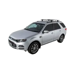 Rhino Rack Vortex Rch Black 2 Bar Roof Rack For Ford Territory Sy - Sz 4Dr Wagon 04/04 On