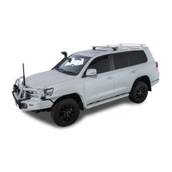 Rhino Rack Vortex Rch Silver 1 Bar Roof Rack (Front) For Toyota Landcruiser 200 Series 5Dr 4Wd 07 To 21
